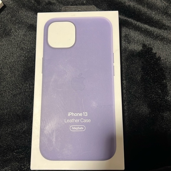 Apple Other - 🆕 iPhone 13 Leather case in Wisteria